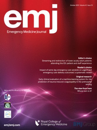 Emergency Medicine Journal cover image