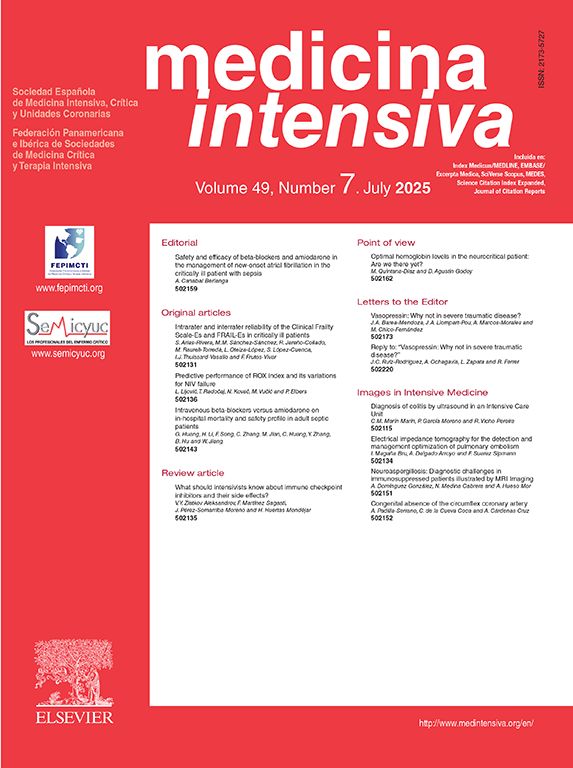 Medicina Intensiva cover image