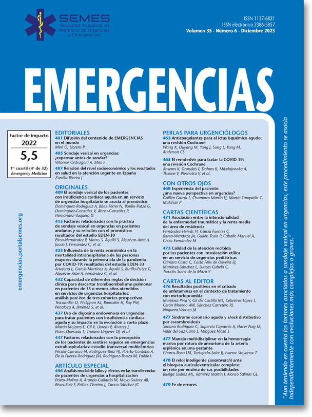 Emergencias cover image
