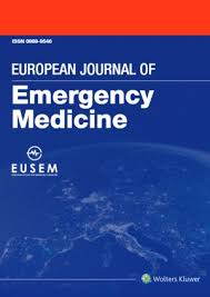 European Journal Of Emergency Medicine cover image